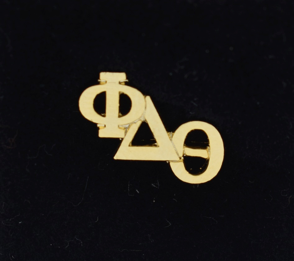 Phi Delta Theta Greek Letters Pin