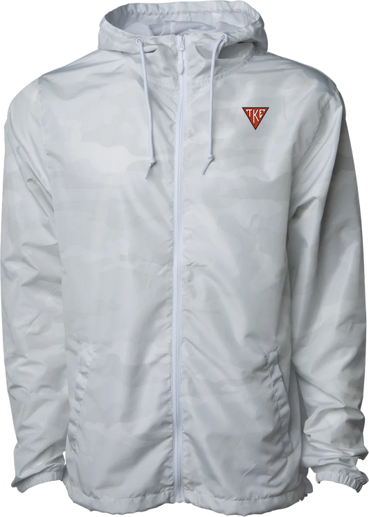 Tau Kappa Epsilon | Windbreaker Jacket, White Camo