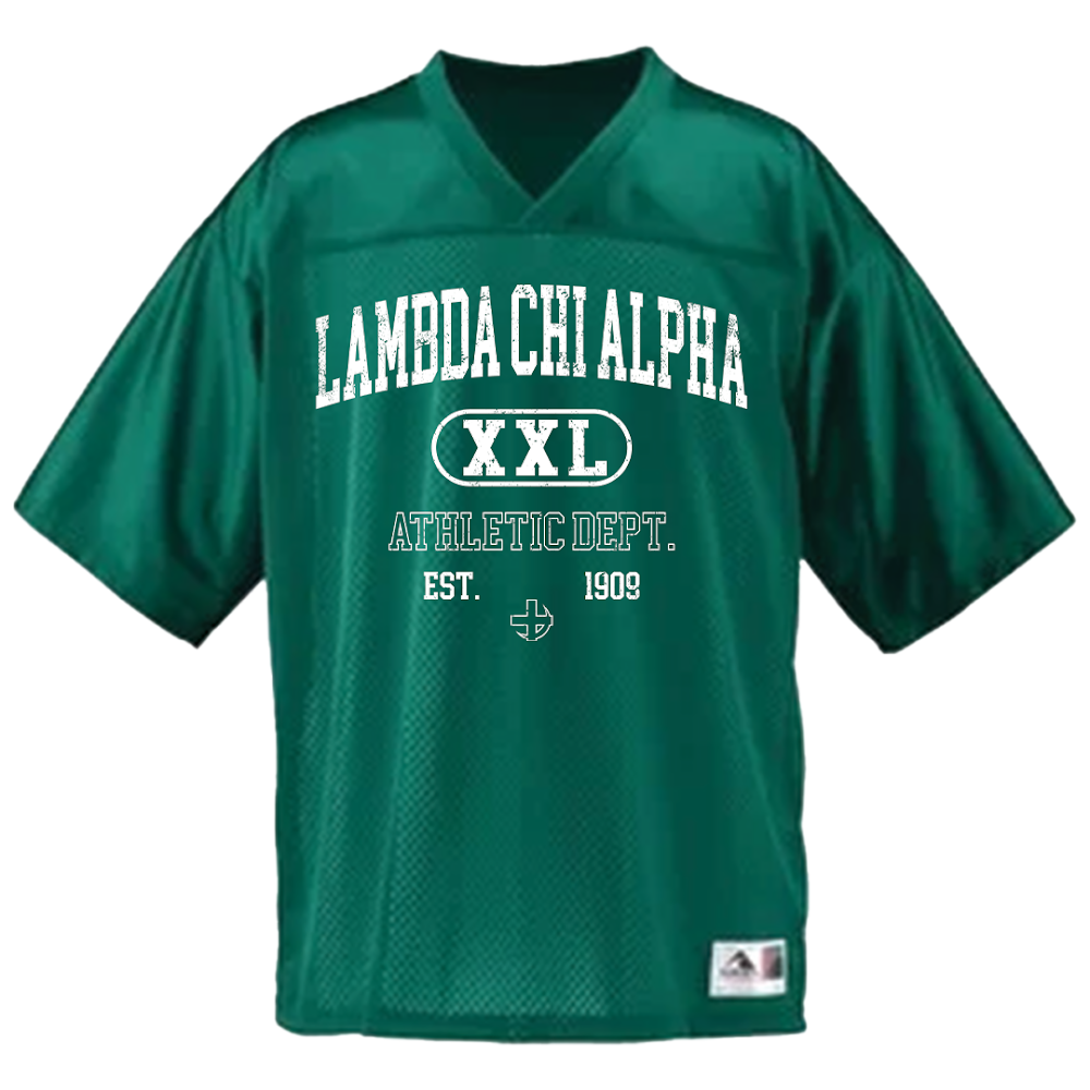 Lambda Chi Alpha | Augusta Sportswear 257 Fanwear Replica Football Jersey