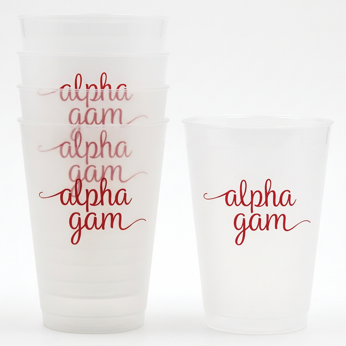 Alpha Gamma Delta | Stadium Cup, 16 oz - Alpha Gam