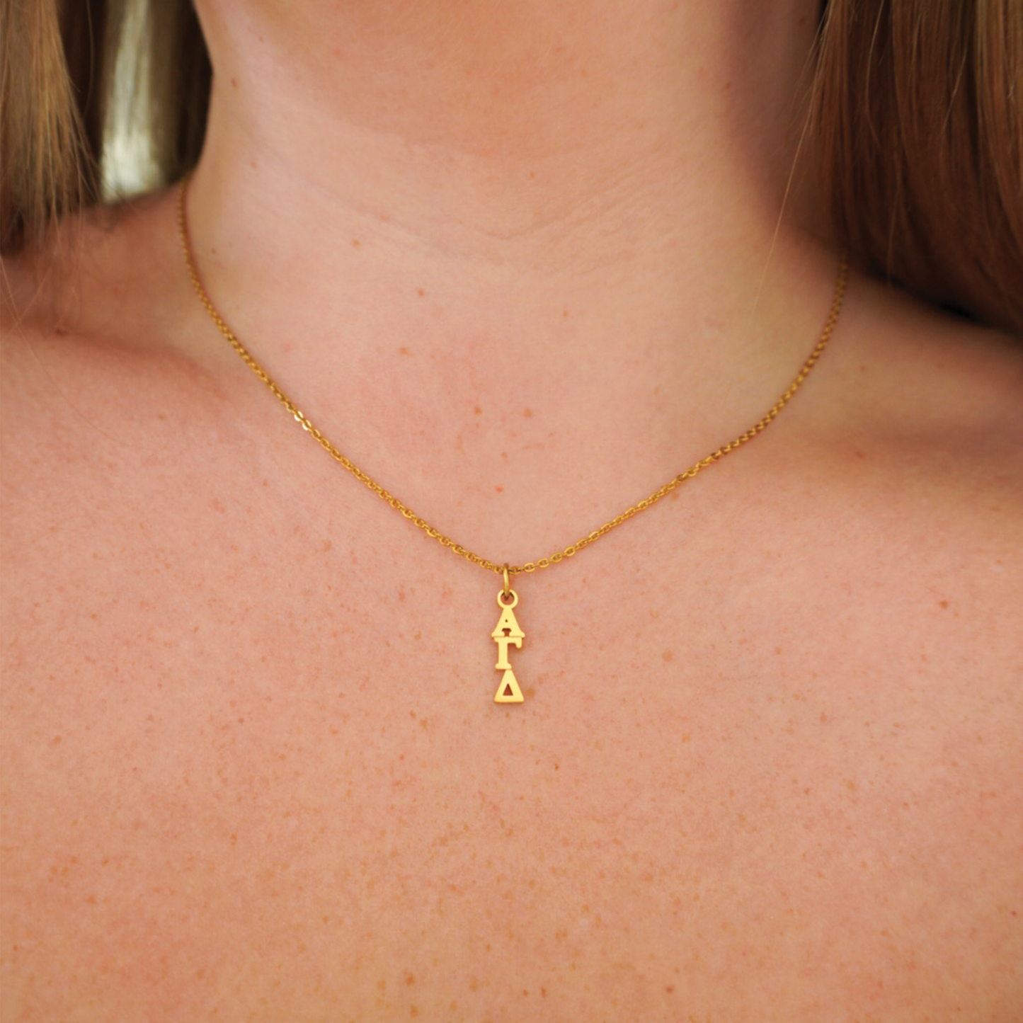 Alpha Gamma Delta | Lavaliere Necklace