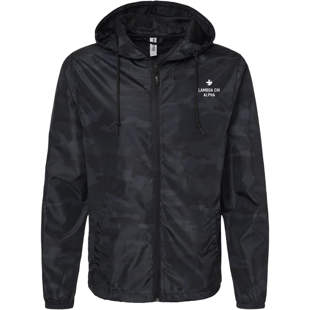 Lambda Chi Alpha | Camo Windbreaker Jacket