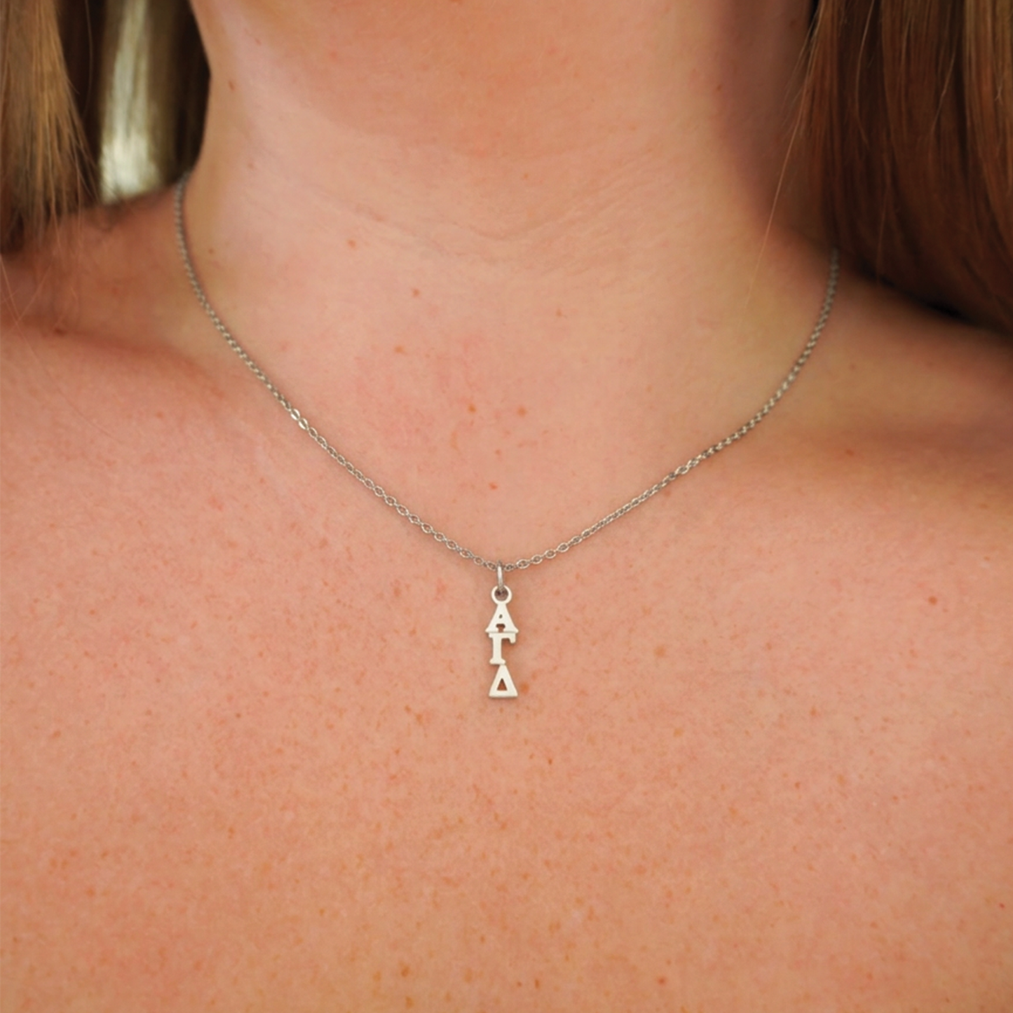 Alpha Gamma Delta | Lavaliere Necklace